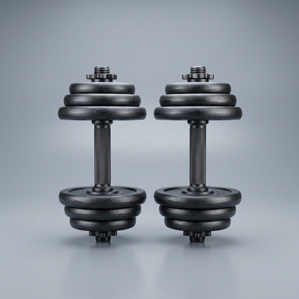 Deyorah Iron Pair — 16 kg + Adjustable