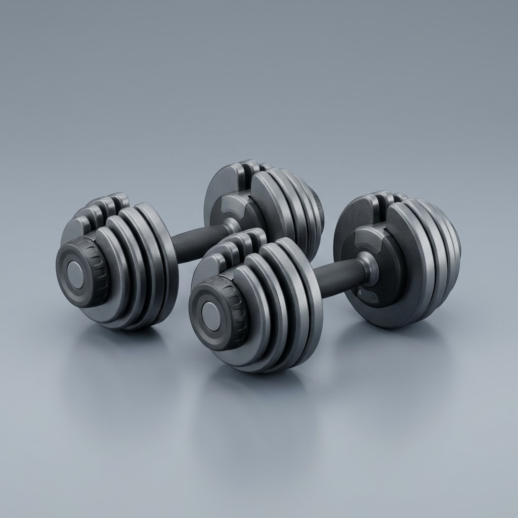 Deyorah Pair Adjustable Dumbbells 2–20 kg
